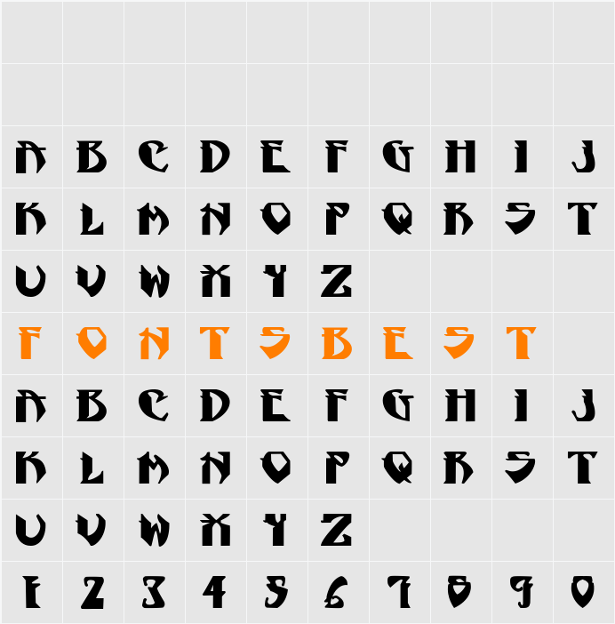 Psygnotic Character Map