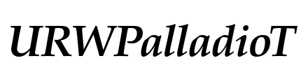 URWPalladioT