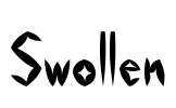 Swollen