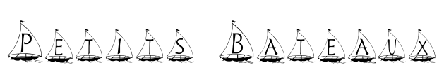Petits Bateaux Font Image