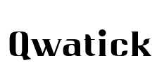 Qwatick Font Image