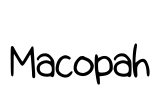 Macopah Font Image