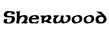 Sherwood Font Image