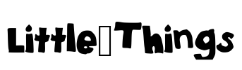Little_Things Font Image