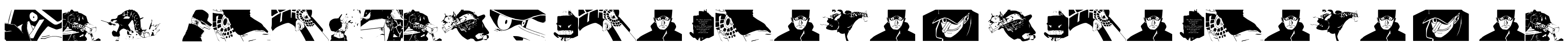 Kaku Dingbats One Piece Art One Piece Area Font Image