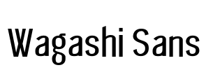 Wagashi Sans