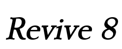 Revive 8 Font Image