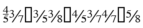 TiFractions