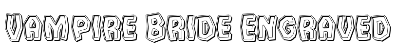 Vampire Bride Engraved