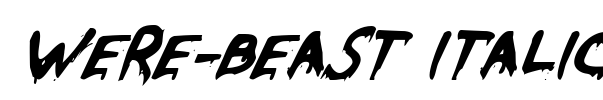 Were-Beast Italic