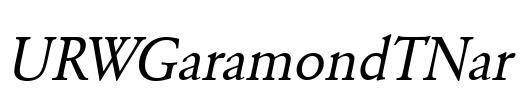 URWGaramondTNar