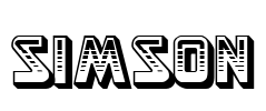 Simson Font Image