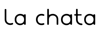 La chata Font Image
