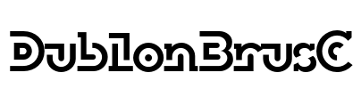 DublonBrusC Font Image
