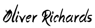 Oliver Richards Font Image