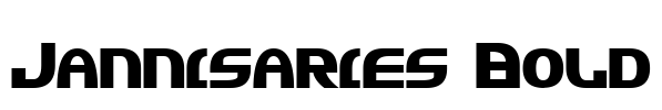 Jannisaries Bold Font Image