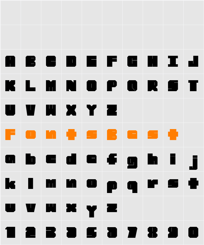 Slam Character Map