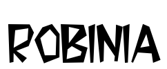 ROBINIA Font Image