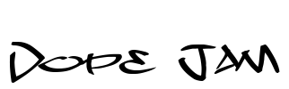 Dope Jam Font Image