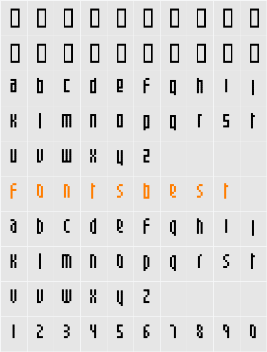 clickscope Character Map