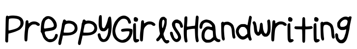 PreppyGirlsHandwriting