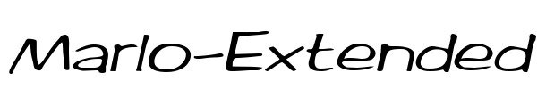 Marlo-Extended Font Image