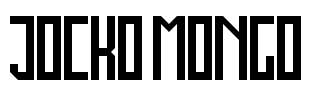 Jocko Mongo Font Image