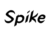 Spike Font Image
