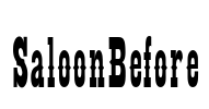 SaloonBefore Font Image