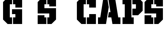 Giza Stencil CAPS