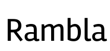 Rambla Font Image