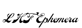 LHF Ephemera Font Image