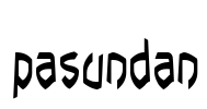 pasundan Font Image