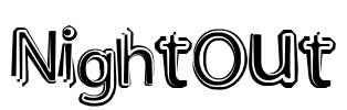 NightOut Font Image