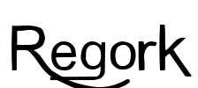 Regork Font Image