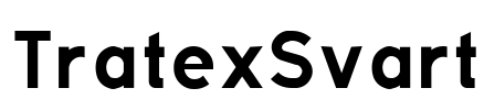 TratexSvart Font Image