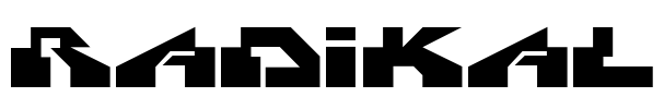 Radikal Font Image