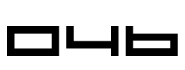04b Font Image