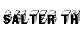 Salter Th Font Image