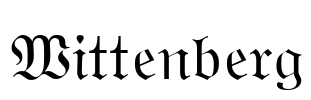 Wittenberg Font Image