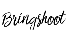 Bringshoot Font Image