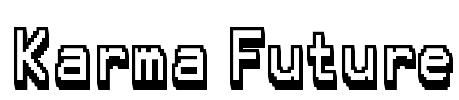 Karma Future Font Image
