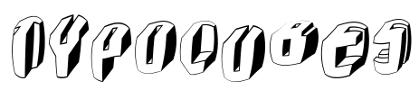TypoCubes Font Image