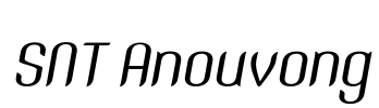 SNT Anouvong Font Image