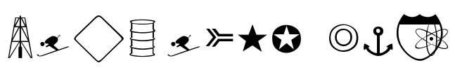 Mapmaker Thin Font Image
