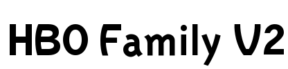 HBO Family V2 Font Image