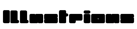 Illustrious Font Image