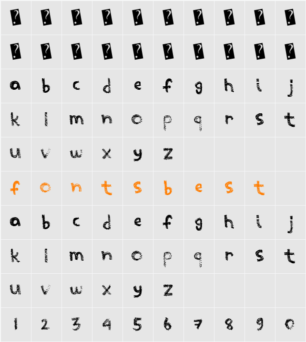 ScratchThis Character Map