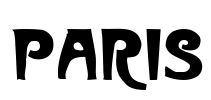 Paris Font Image