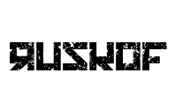 RUSKOF Font Image